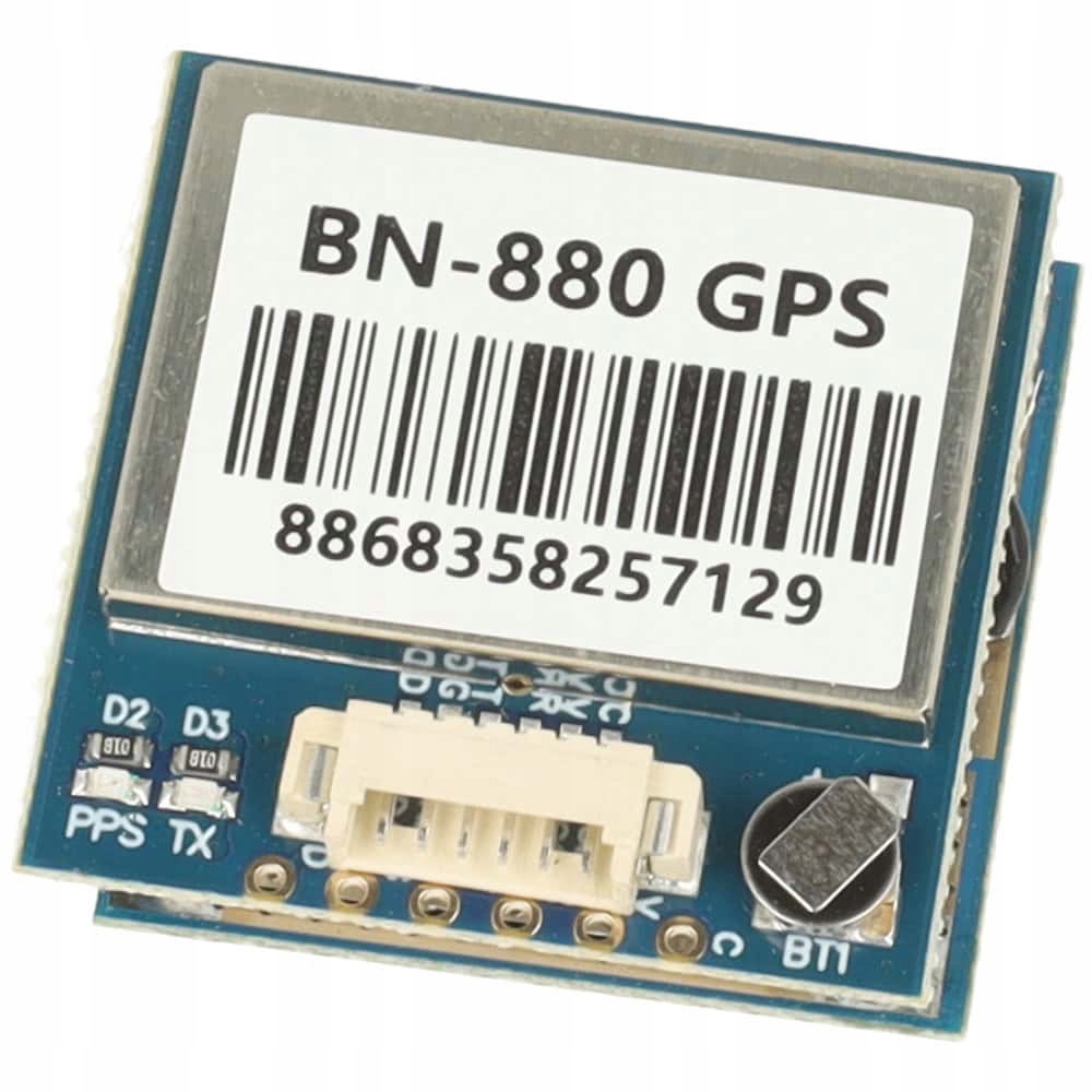 Gps modul BN-880 pro Arduino Gnss přijímač Glonass s kompasem HMC5883L