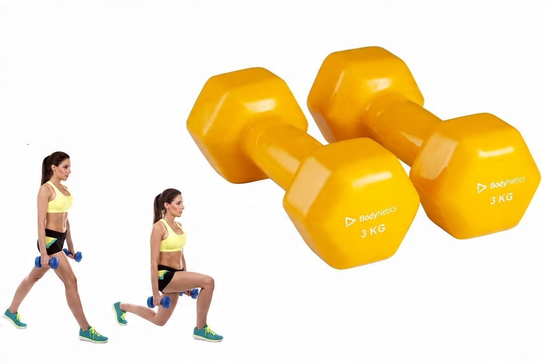 

Hantle Ciężarki Winylowe Bodynetics 2sztuki x 3kg