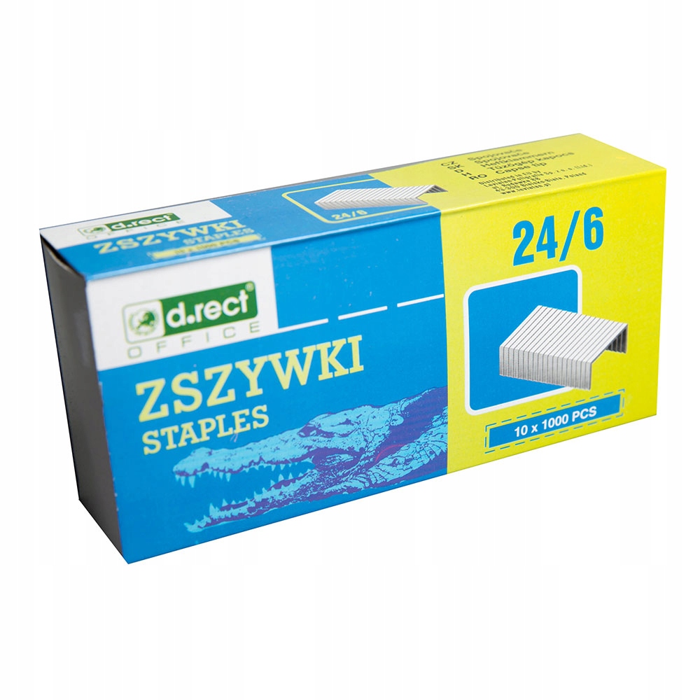 

Zszywki do zszywacza 24/6 ostrzone do 30 kartek