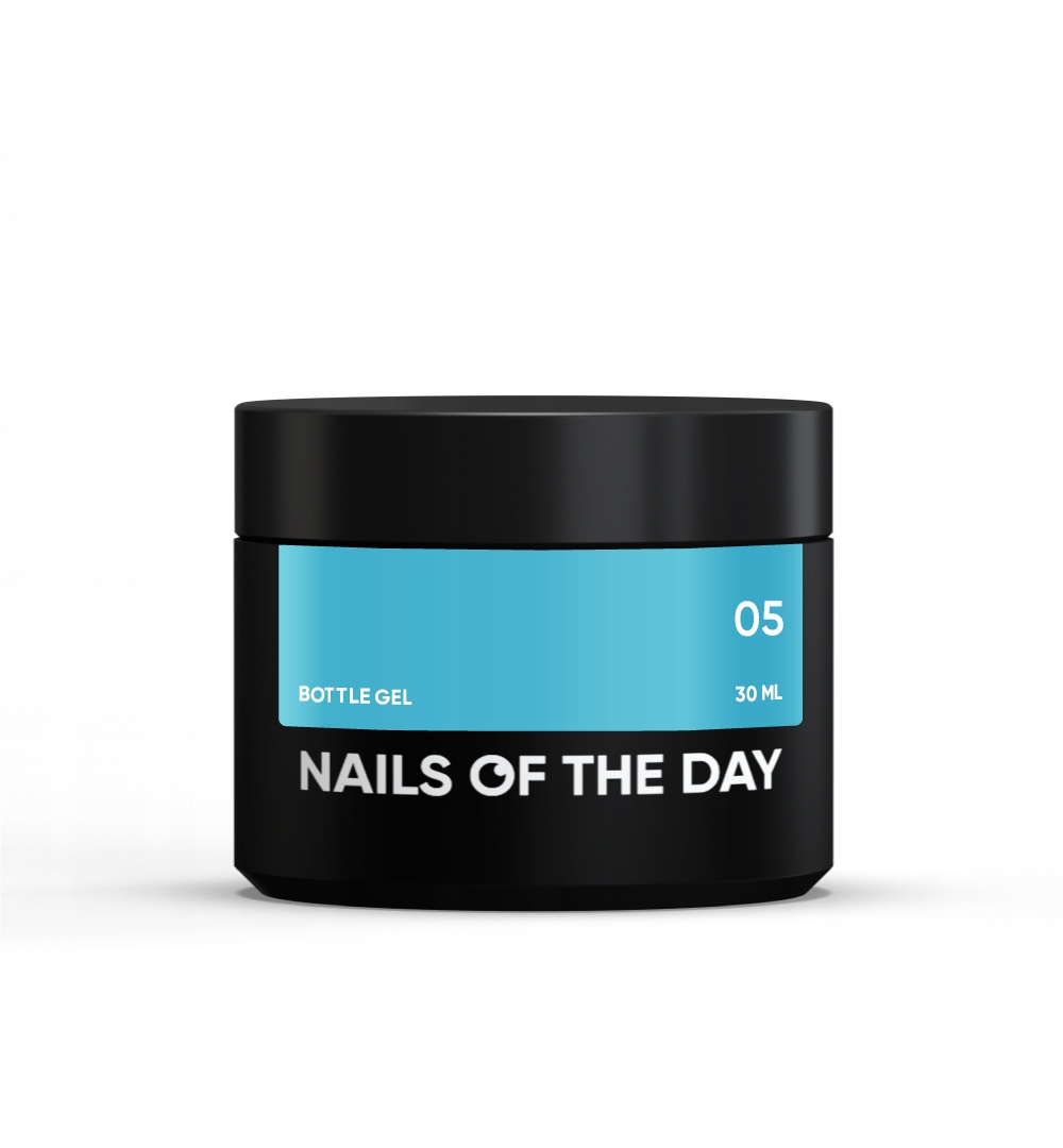 Nailsoftheday Bottle gel 05 błękitny do wzmocnienia i naprawy