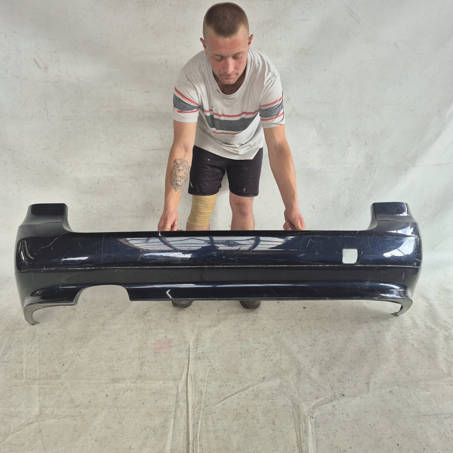 BMW 5 E61 KOMBI 03-10 bumper rear part rear