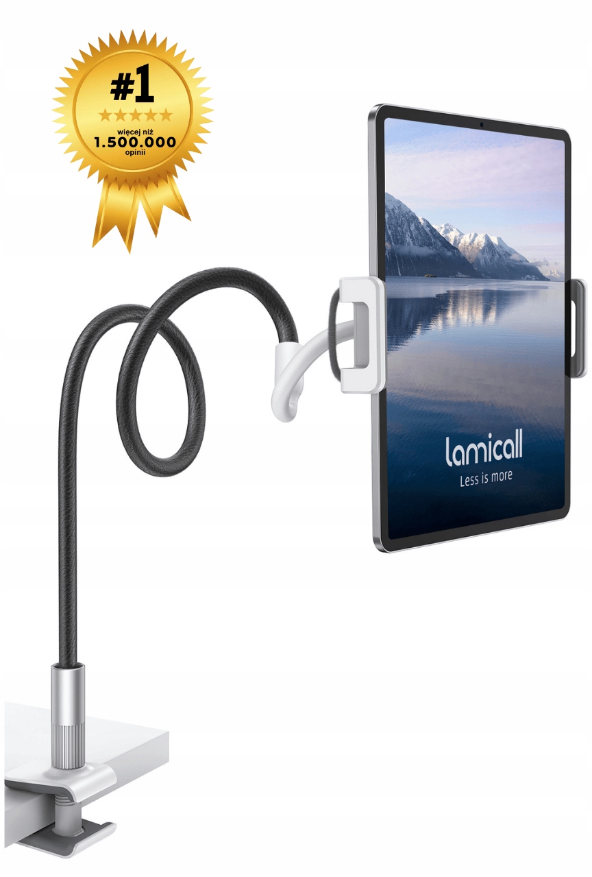 Uchwyt na tablet na gęsiej szyi, uniwersalny stojak na tablet Lamicall LS02