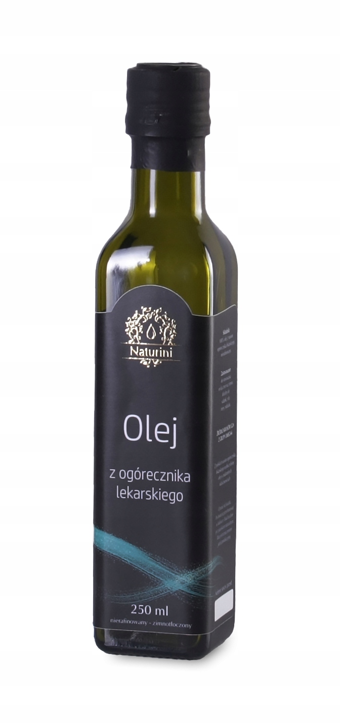 Olej z brutnáku lékařského Lisovaný Za Studena 250 ml Naturini