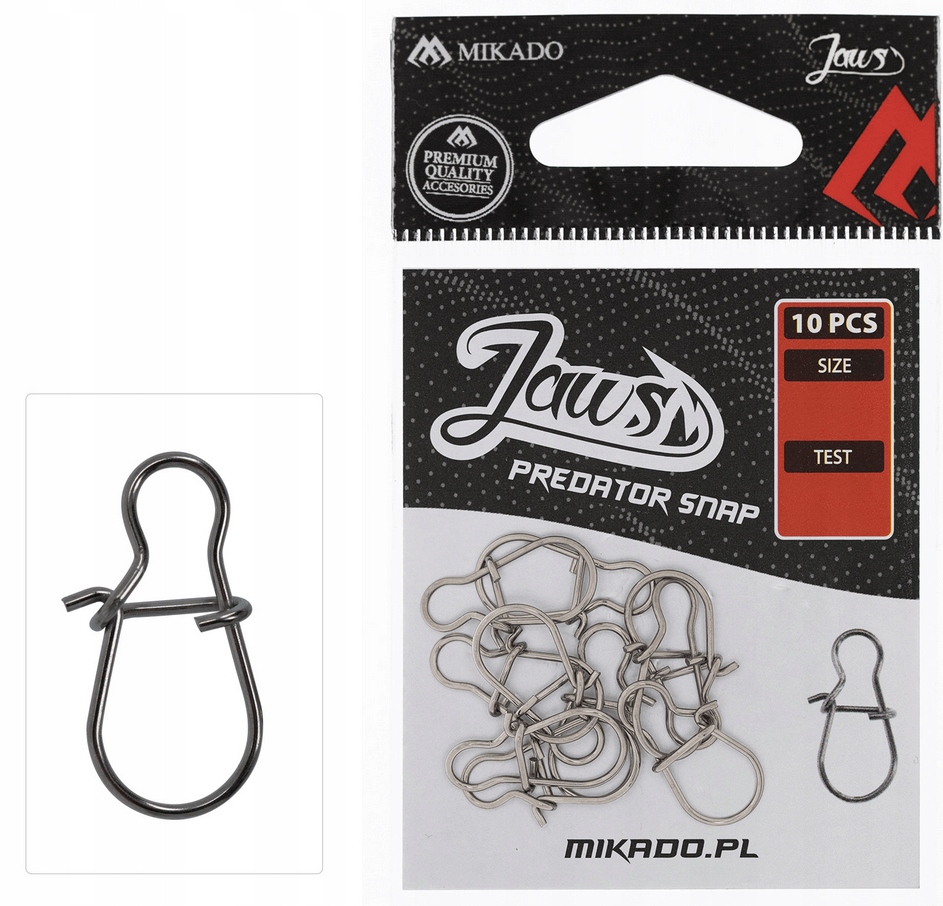 Agrafka Mikado Jaws Predator Snap L AMA02-092-L