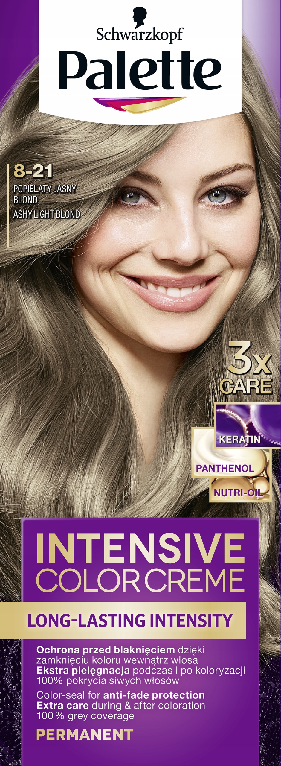 

Palette farba 8-21 popielaty jasny blond