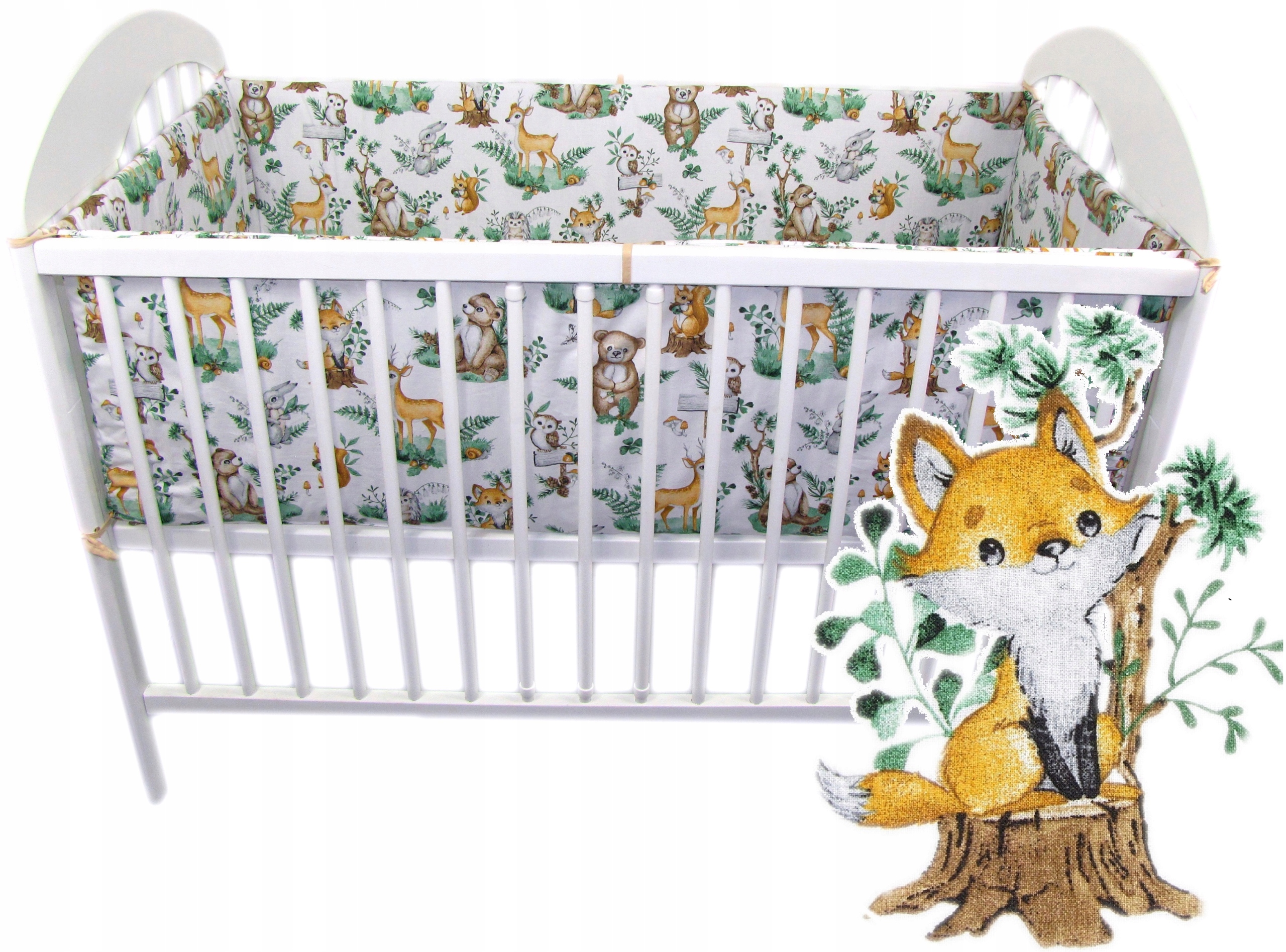 

Ochraniacz Na Całe Łóżeczko Dwustronny 30X360