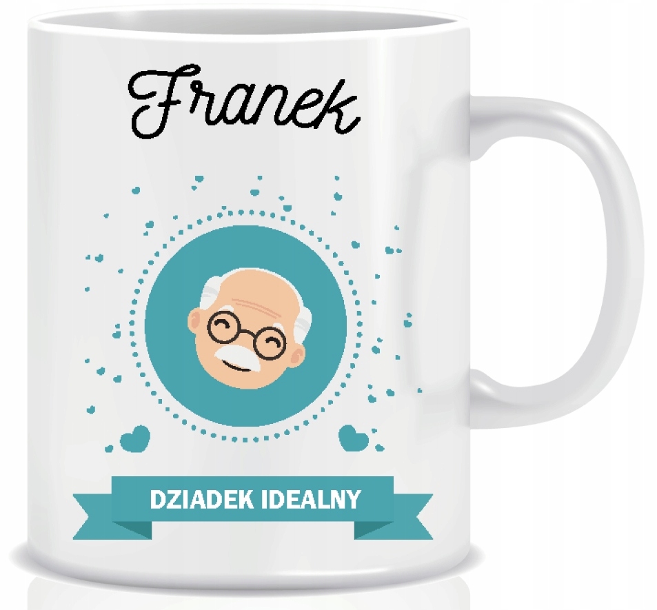 

Kubek Dzień Dziadka Super Dziadek + imię Dziadka
