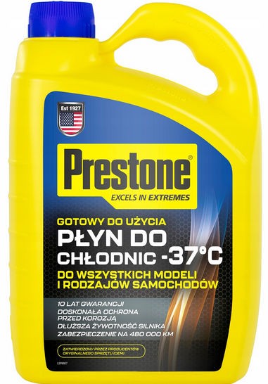 

Prestone Płyn Do Chłodnic chłodnicy -37st.C 4L