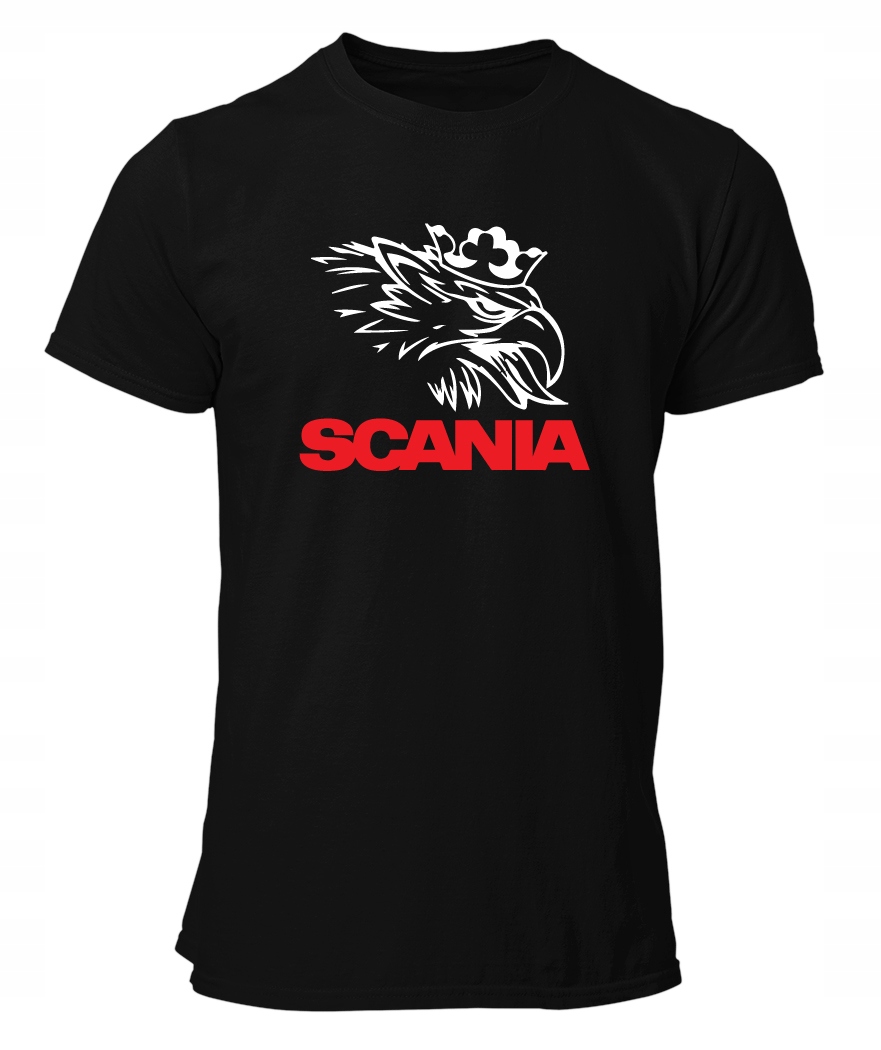

T-shirt męski Scania logo Dla Kierowcy na Prezent