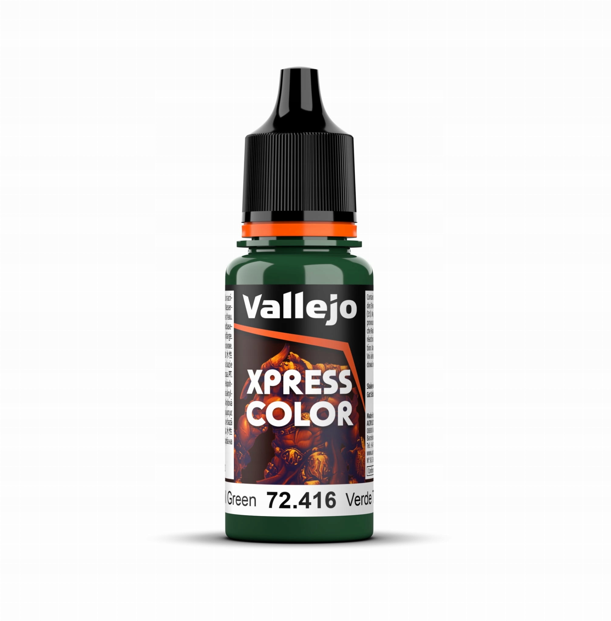 Vallejo Xpress Color 72416. Troll Green 18ml