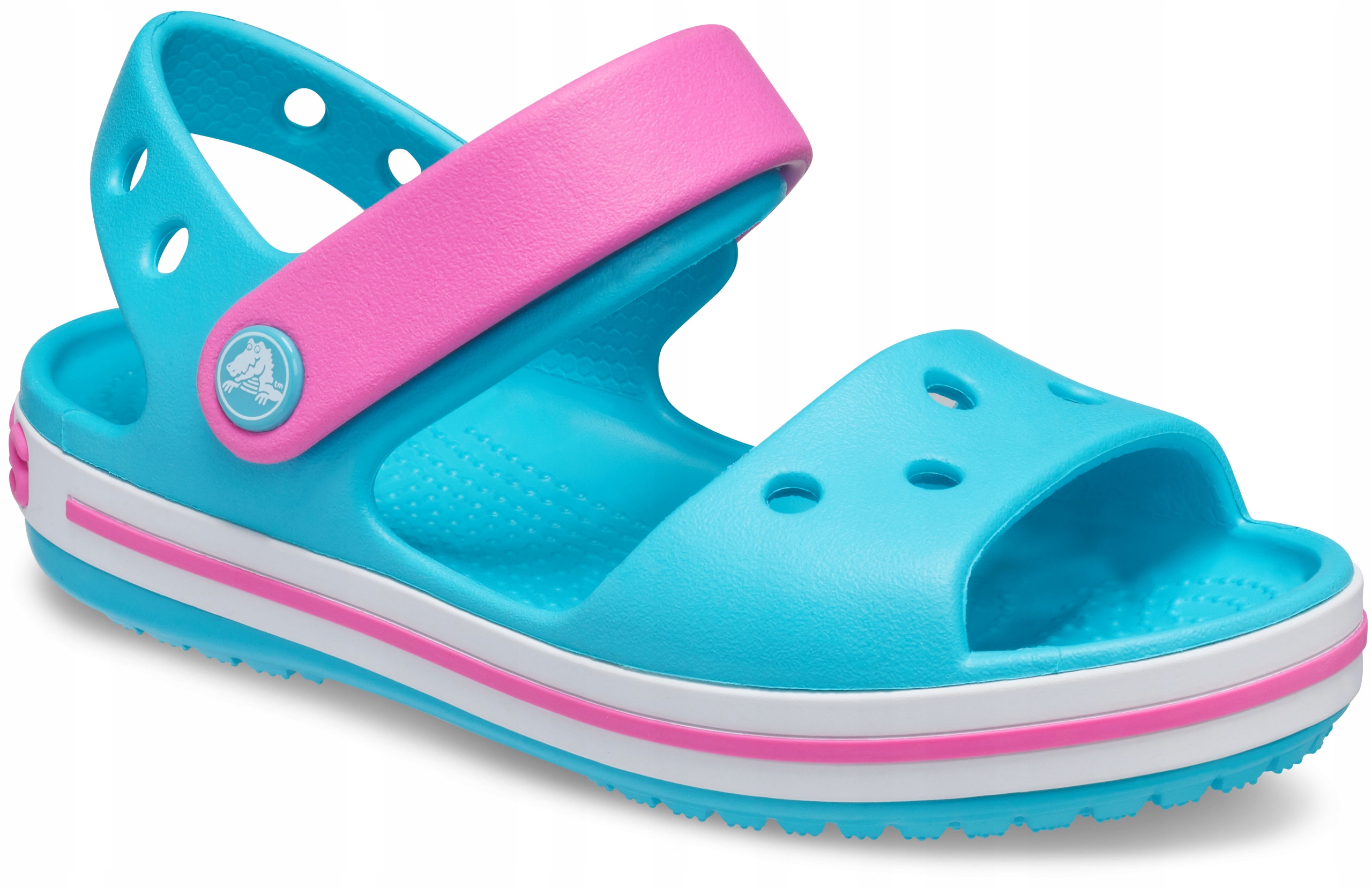

Lekkie Sandałki Dziecięce Crocs Buty Na Rzep 22-23
