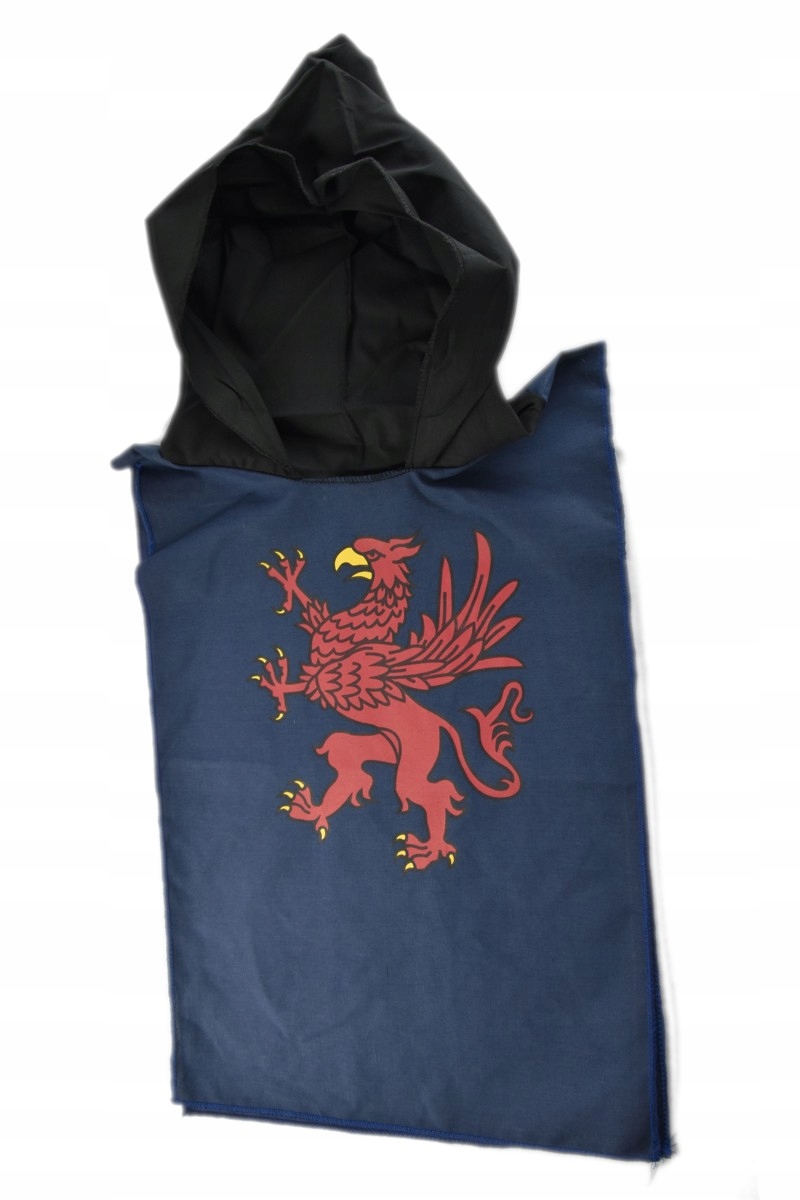 Strój rycerz tunika herbu gryf duża wiek 9+