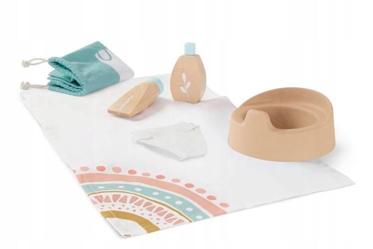 

Zestaw do pielęgnacji lalek Nocnik Torba Miniland