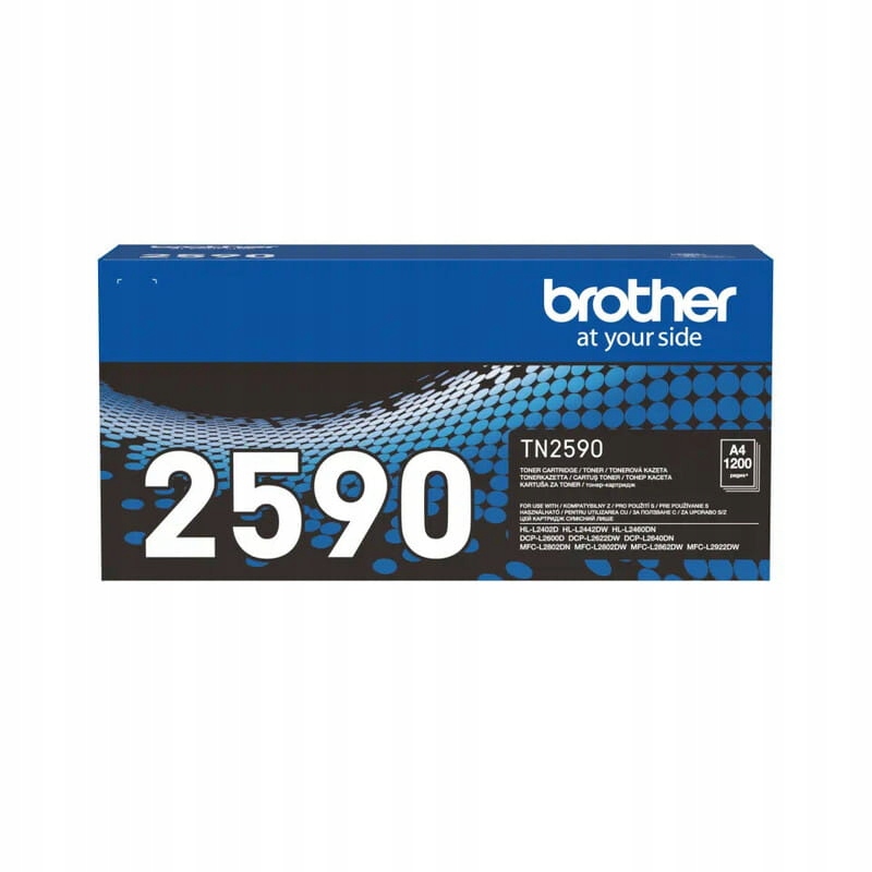 Toner org. Brother TN-2590 Black L2442dw L2622dw L2640dn L2802dw L2862dw