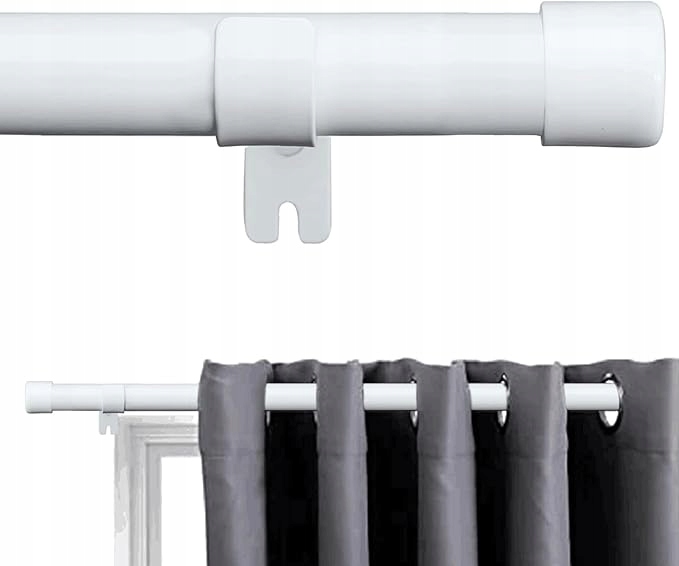 Garnýž S Úchyty A Úchytkami Z Z Nerezové Oceli Bílý 76-365 CM