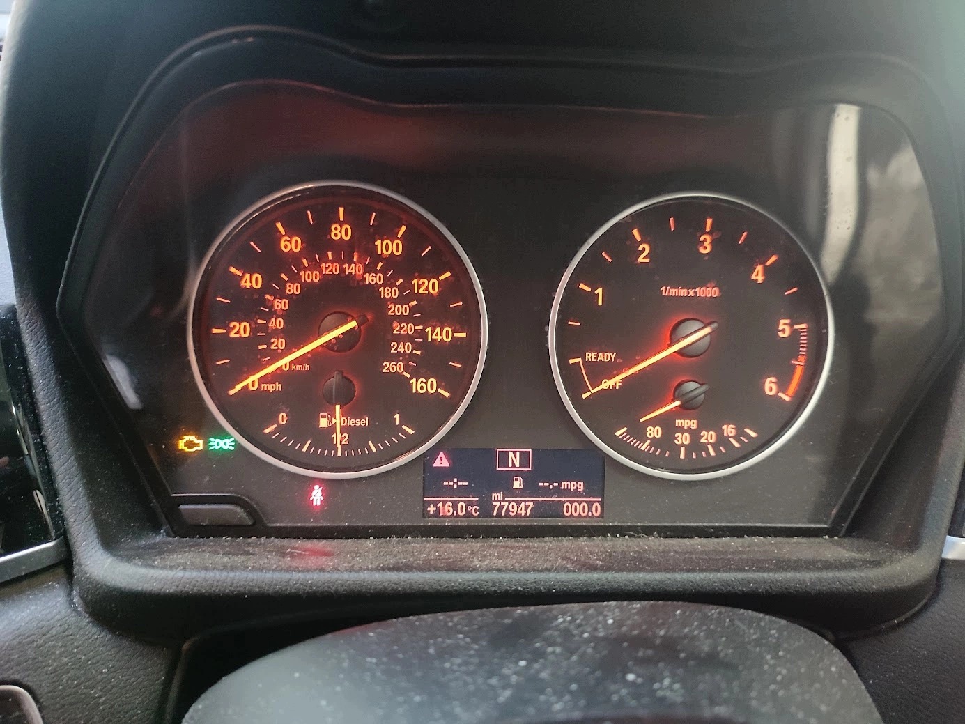 engine complete BMW X1 F48 2.0 D 150KM 110kW B47C20A 125 TYS