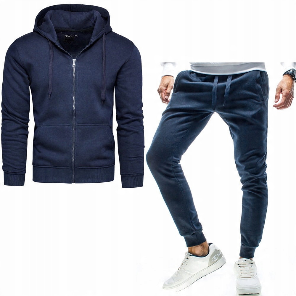 

XL - Dres Męski Bluza Na Suwak