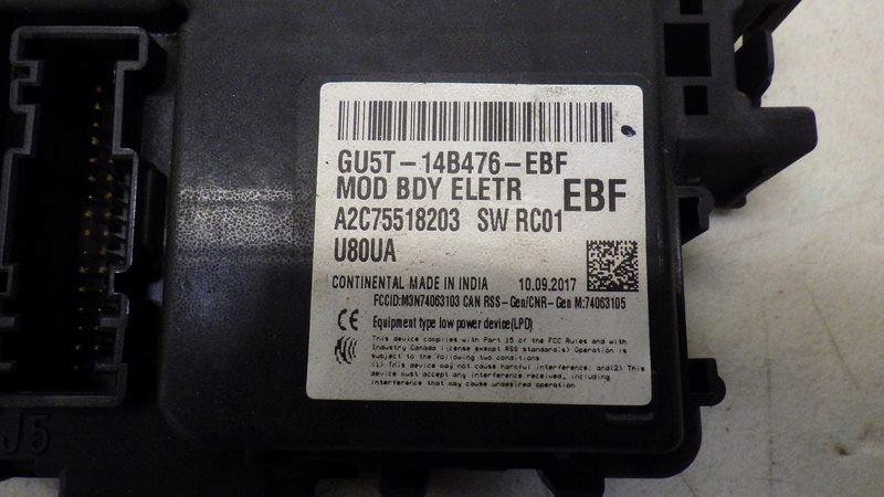 SKRZYNKA BEZPIECZNIKÓW KA+ III 1.2 GU5T-14B476-EBF Typ samochodu Samochody osobowe