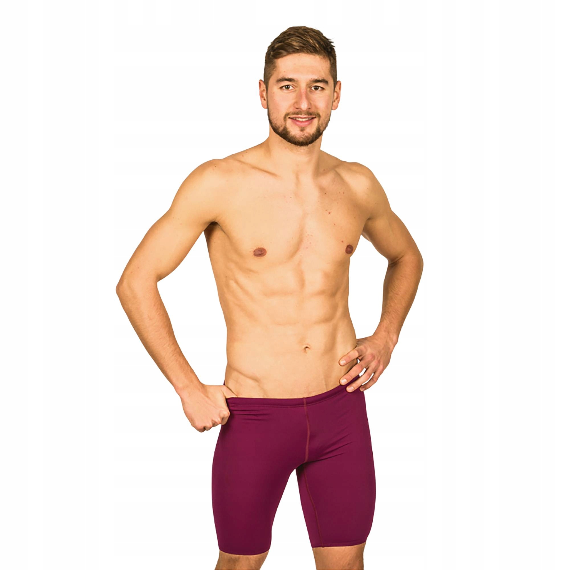 Jammery kąpielowe męskie Finis Jammer Solid cabernet 32