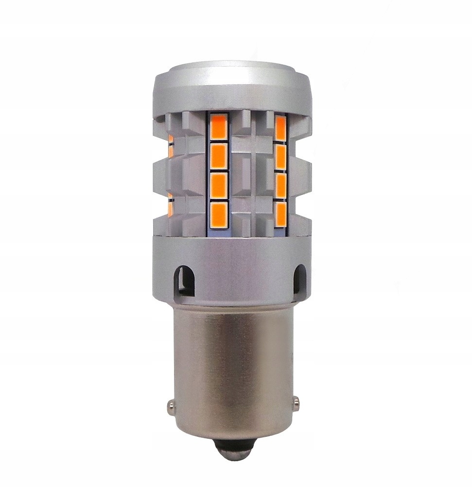 

Led P21W, BA15S 12-24V bez błędu pomarańczowa Can