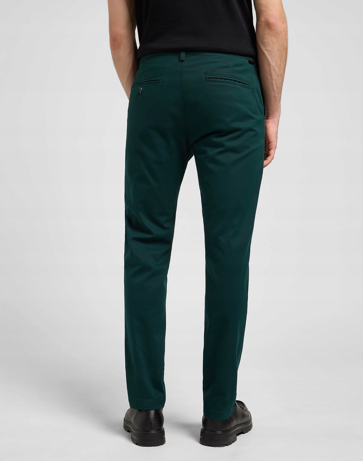 Pánské slim kalhoty Lee Slim Chino Jade Forest 112370610 33/32