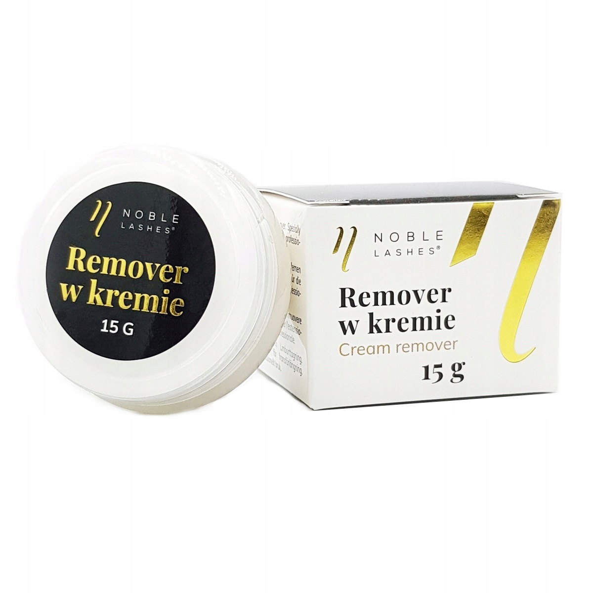 

Remover w kremie 15g Noble Lashes