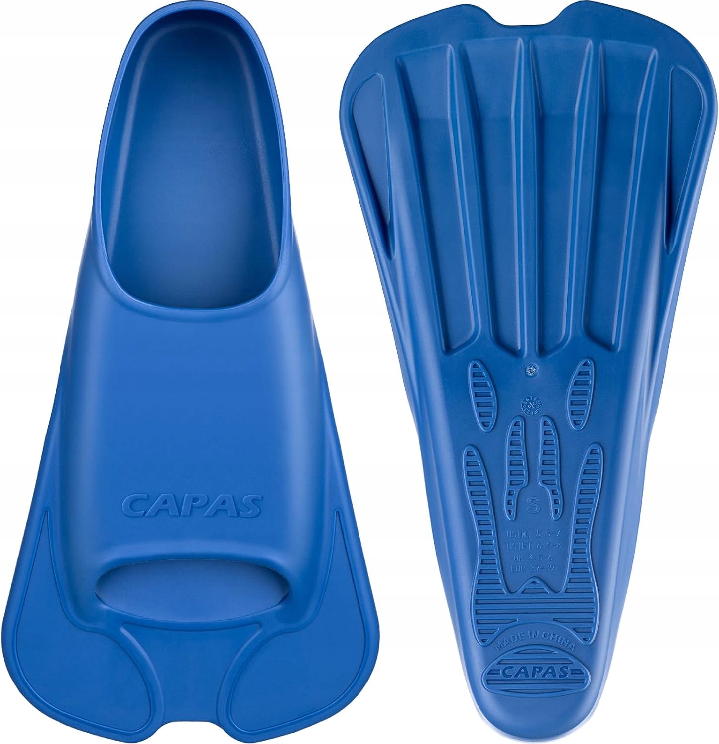 Capas Krátké Ploutve na plavání Velikost 44-45 Modré Unisex