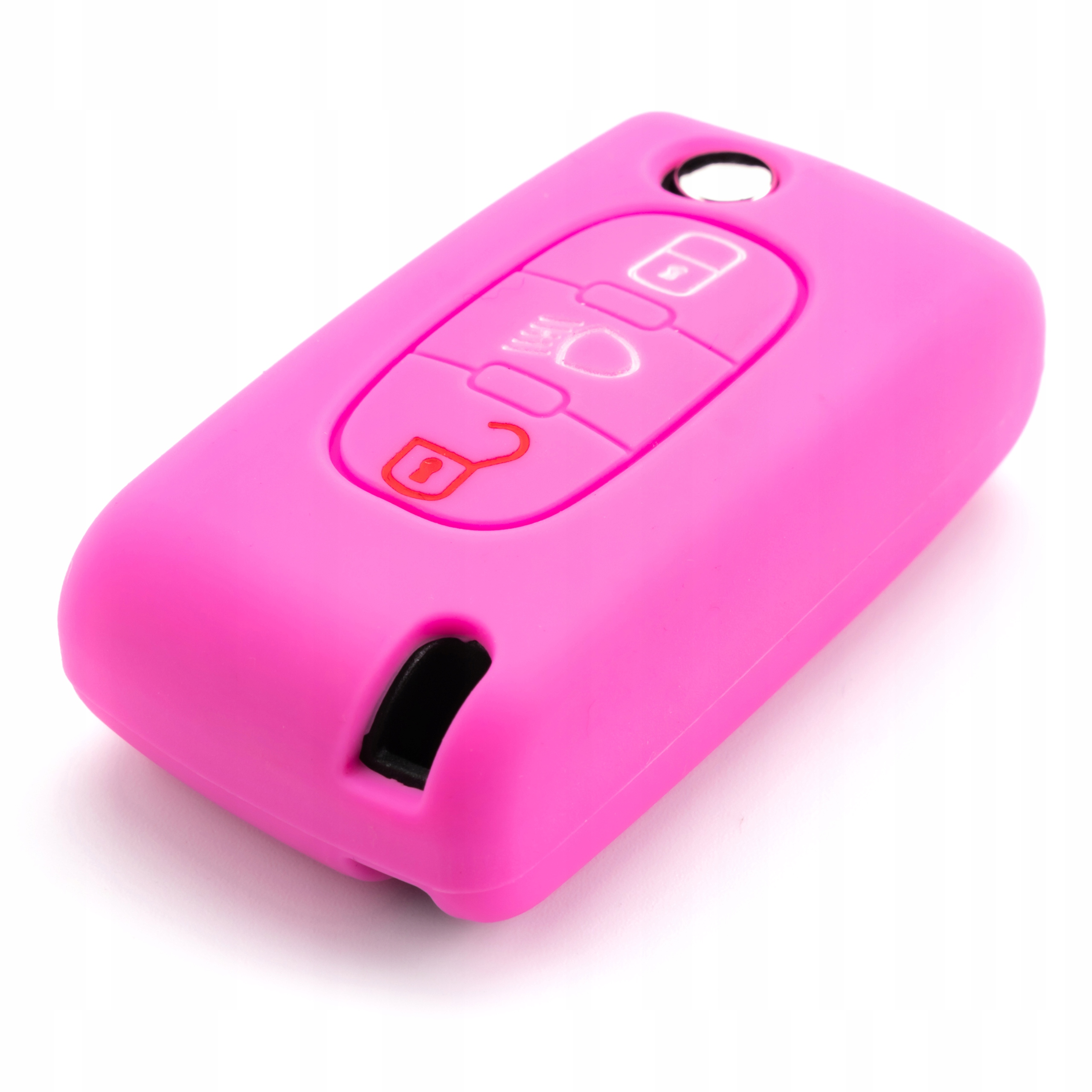 Zdjęcie AWparts ETUI NA KLUCZYK RÓŻOWE DO PEUGEOT 207 307 308 407