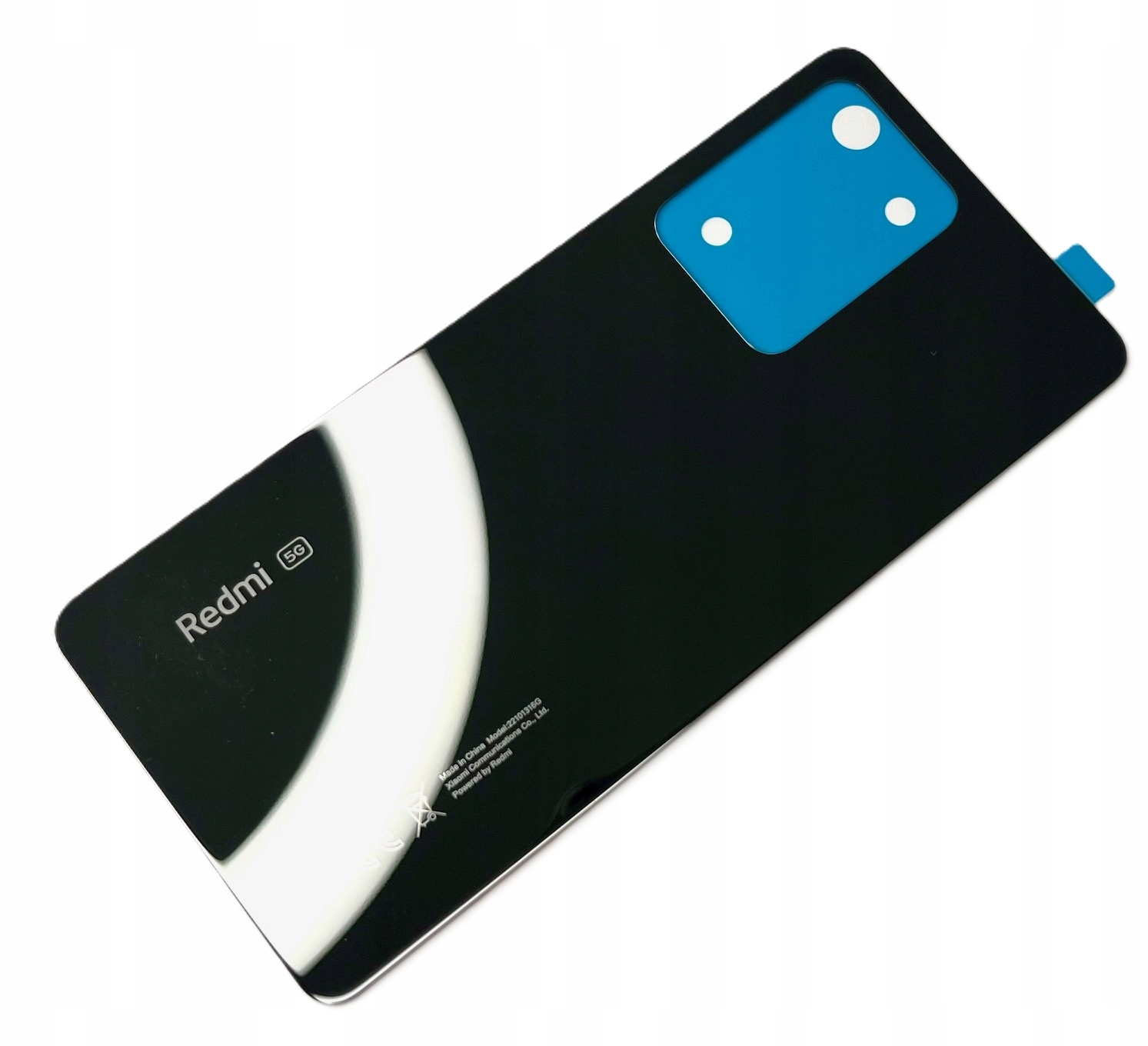 Oryginalna klapka baterii Xiaomi Redmi Note 12 Pro 5G – Midnight Black