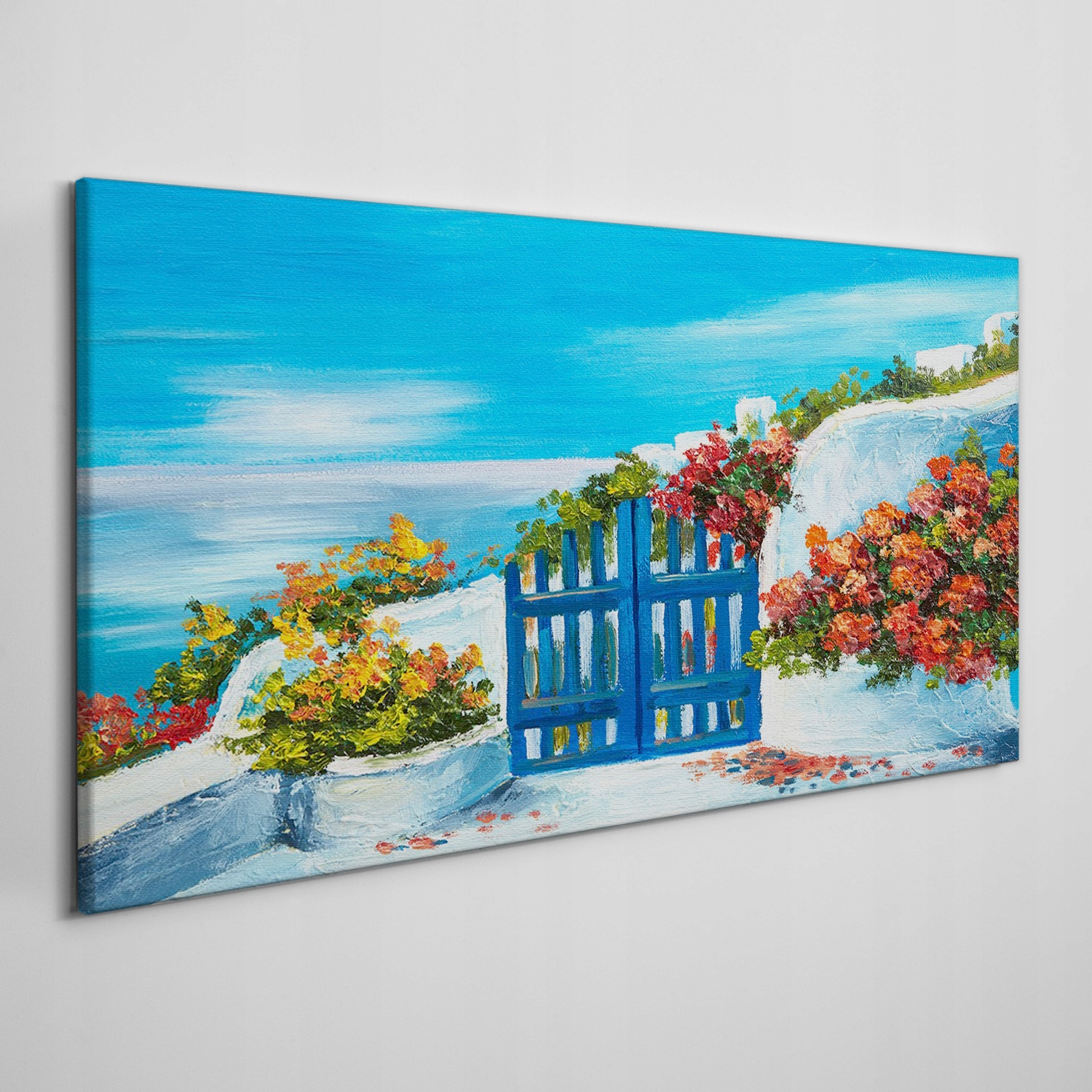 

Ścienny fotoobraz na płótnie Kwiaty morze 120x60