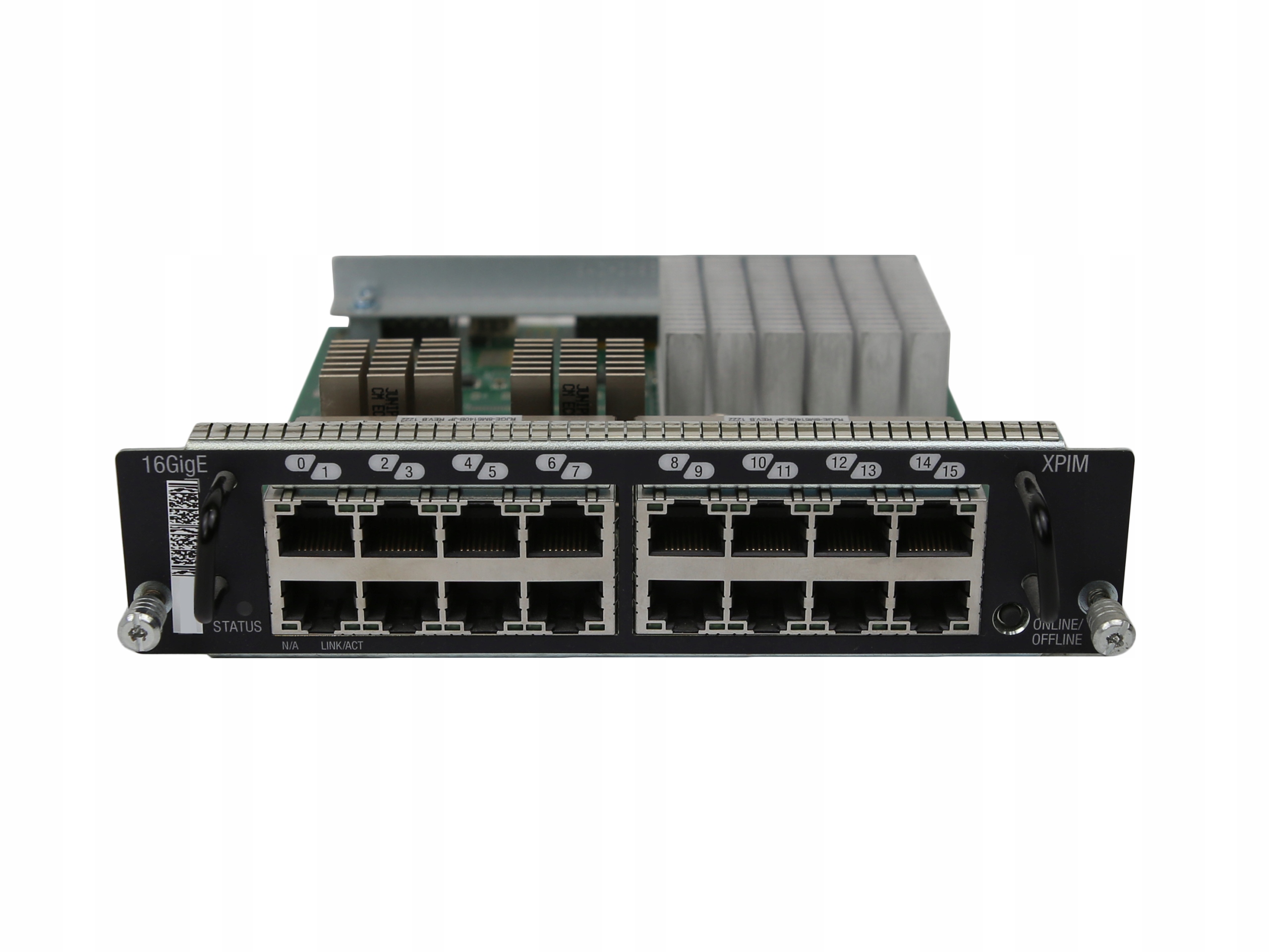 Moduł Juniper SRX-GP-16GE 16x 1Gb XPIM do Modeli SRX550 / SRX650