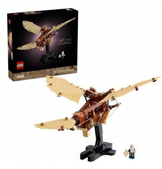 Lego (r) Icons 10363 Létající Stroj Leonarda...