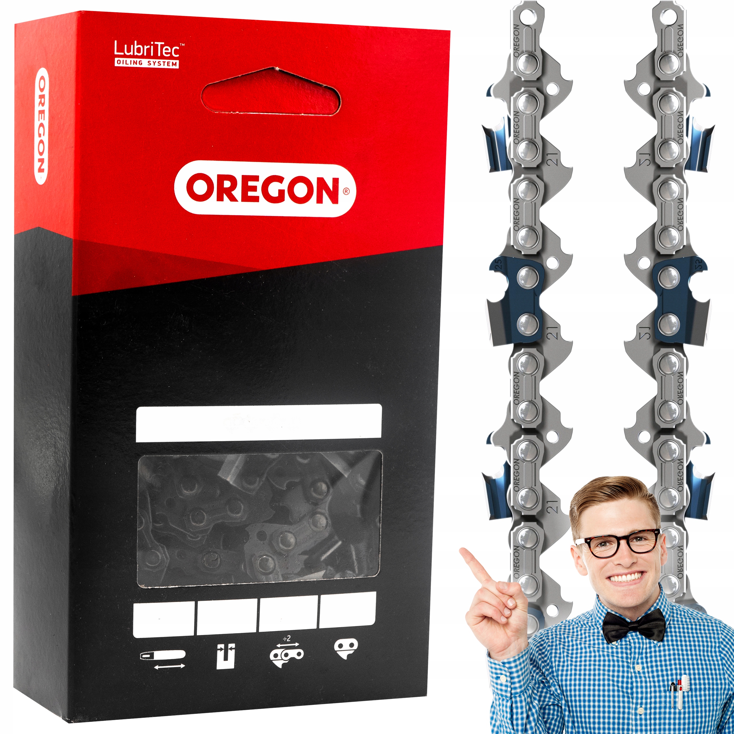 

Łańcuch Tnący Piły .325" 1,5mm 64 ogniwa Oregon