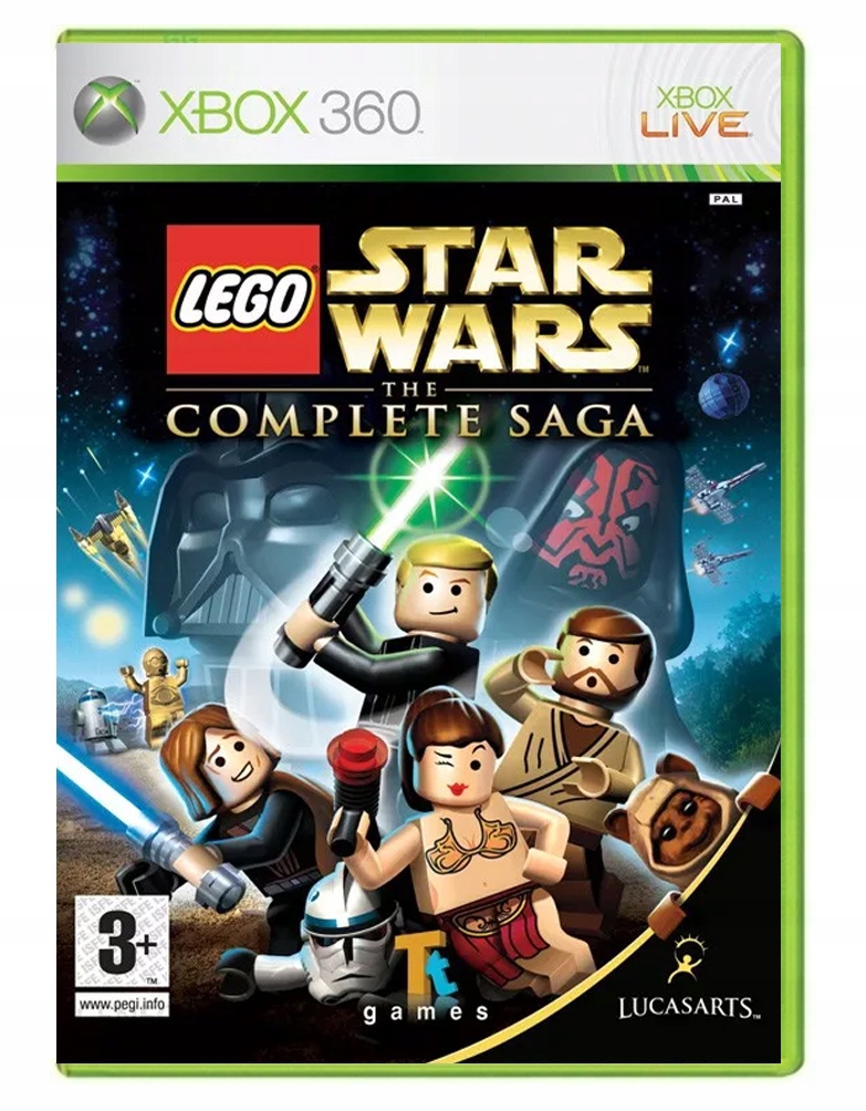 LEGO STAR WARS THE COMPLETE SAGA XBOX 360