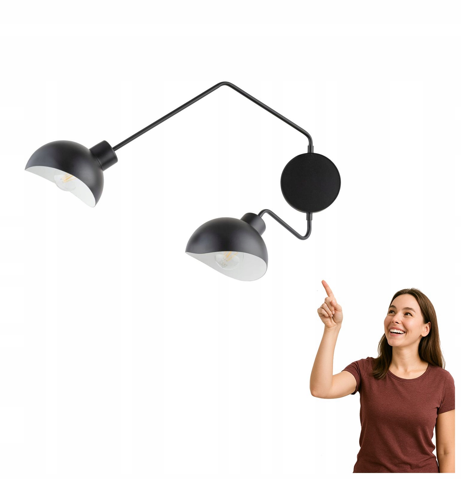 Nástenné svietidlo Roy 2 32496 Sigma Lighting