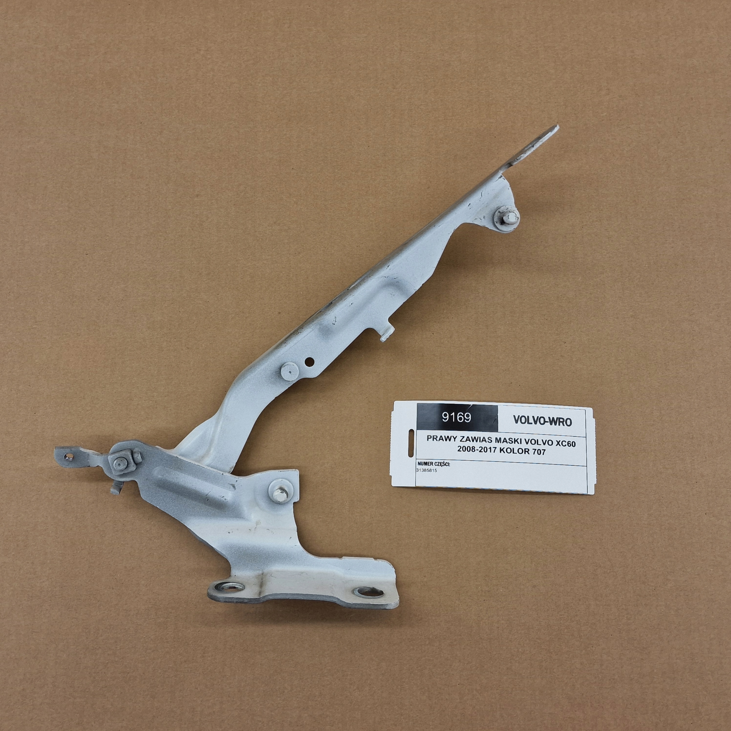 right hinge bonnets VOLVO XC60 and 2008-2017 colour 707