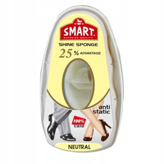 

Smart Gąbka nabłyszczająca do butów Bezbarwna, 8ml