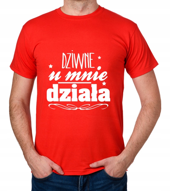 

koszulka Dziwne U Mnie Działa prezent