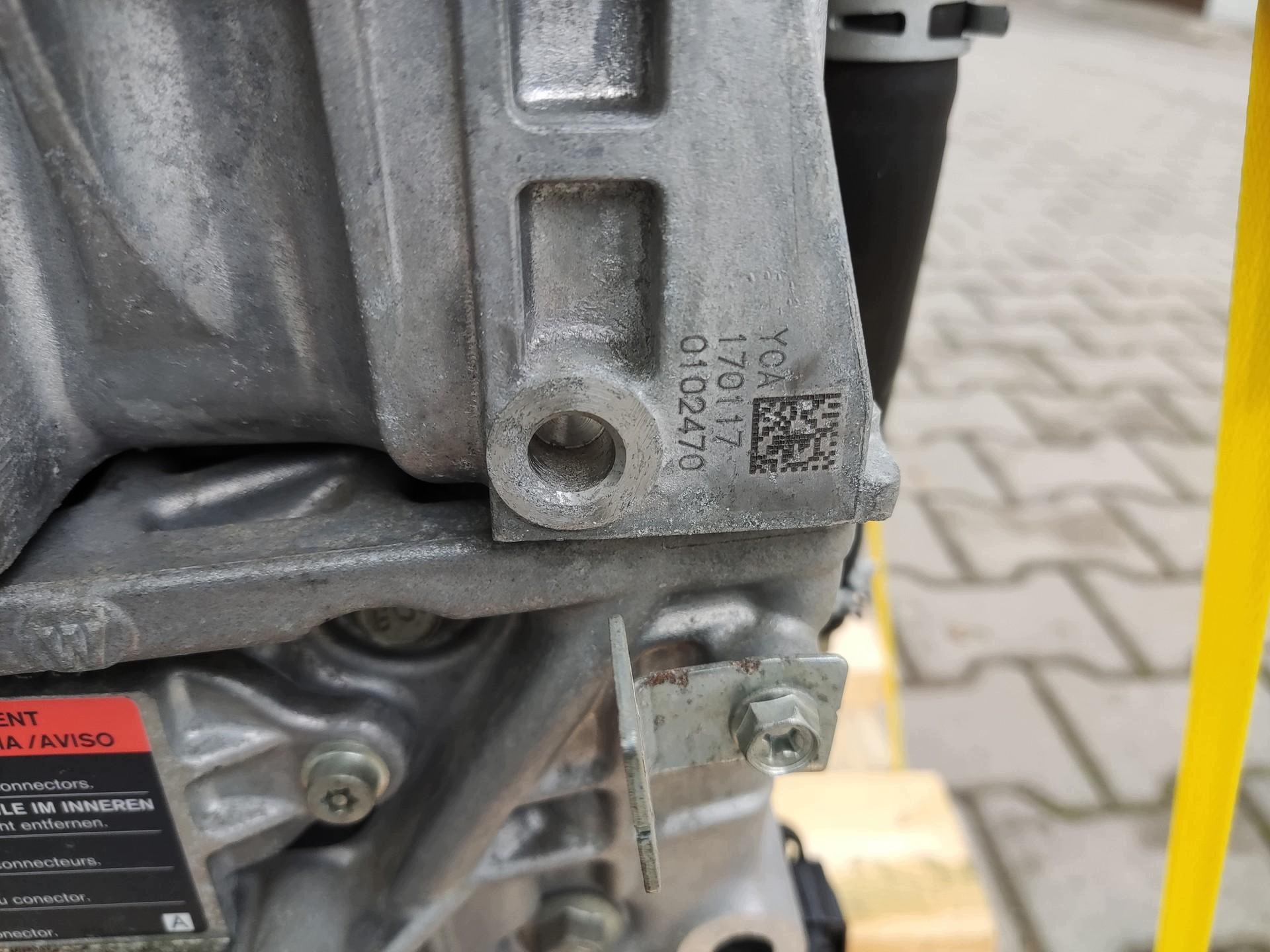 engine complete electrical NISSAN LEAF and 2011-2017 EM57 291A0-3NFA