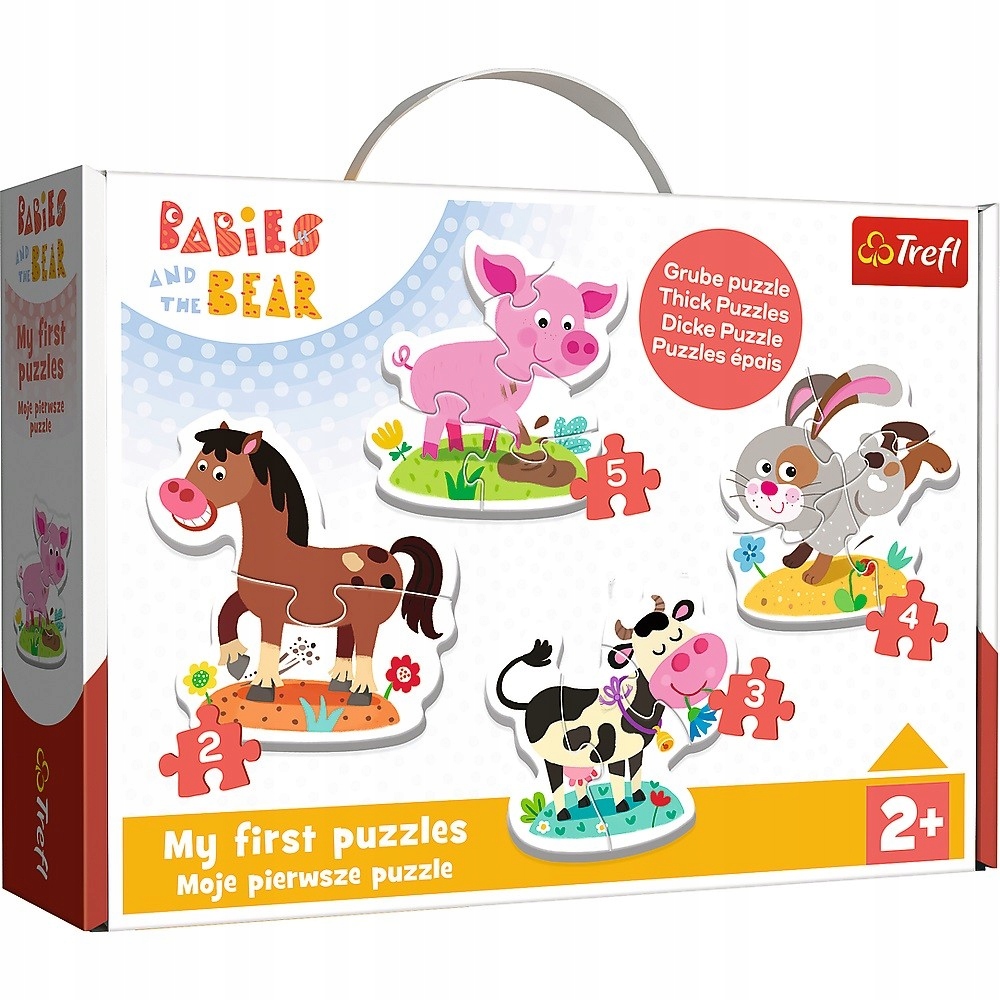 

Puzzle Baby Classic Zwierzątka Na Farmie 36127