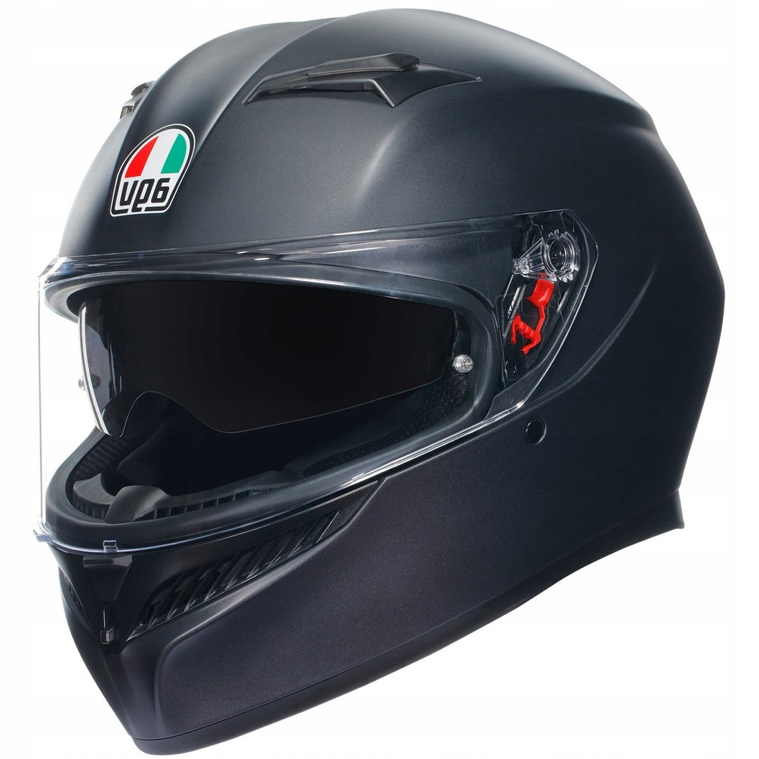 Integrálna motocyklová prilba Agv K3 Mplk čierna matná L