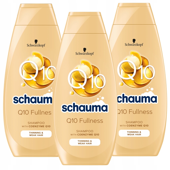 

Schauma Q10 Szampon Odbudowujący Q10 400ml x 3