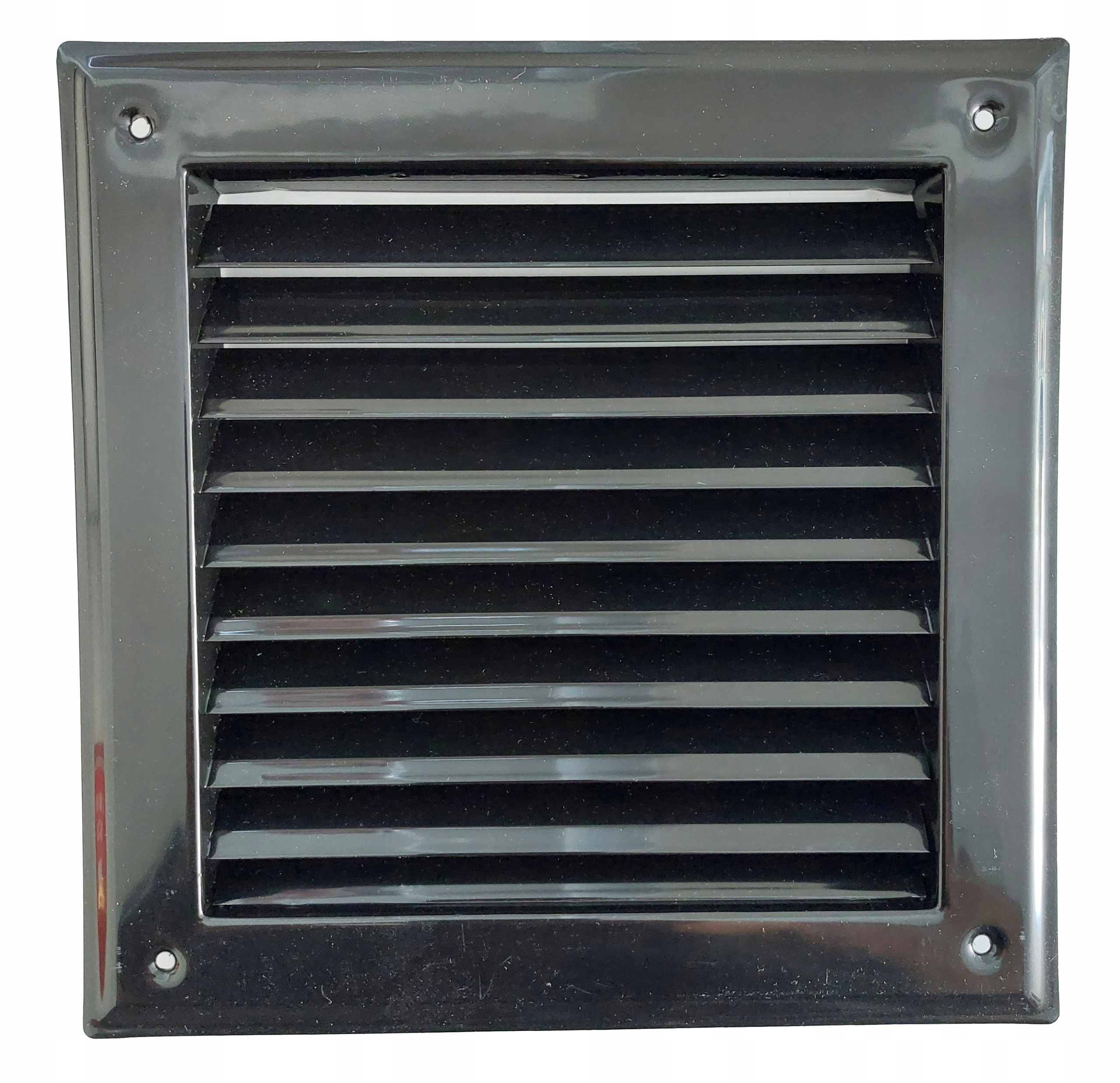 KRATKA OSŁONA WENTYLACYJNA SKOŚNA 40x80 CZARNA