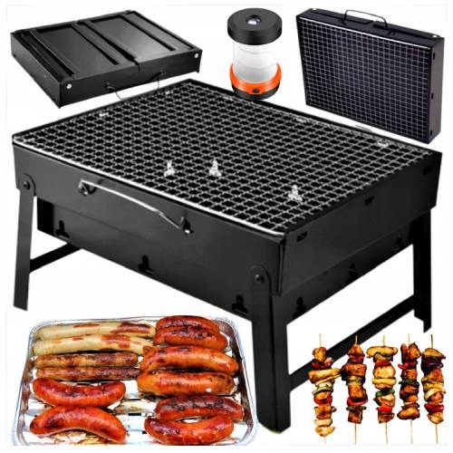 Gril Uhlíkový kufor GRILL 35 x 27 cm Gril Turistický kufor Cestovateľ