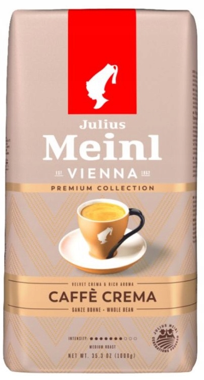 Levně Julius Meinl Premium caffe crema káva káva Arabica Robusta1 kg