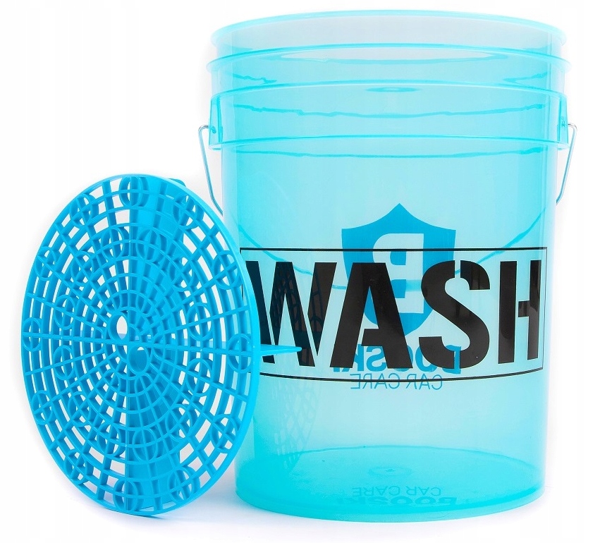 BOOSKI CAR CARE Wiadro Detailingowe Do Mycia 19L WASH + Separator