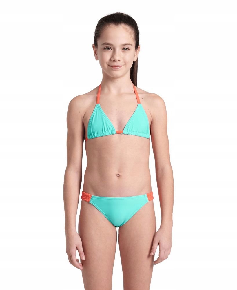 Strój kąpielowy dziewczęcy dwuczęściowy na basen plażę Arena Essentials 140