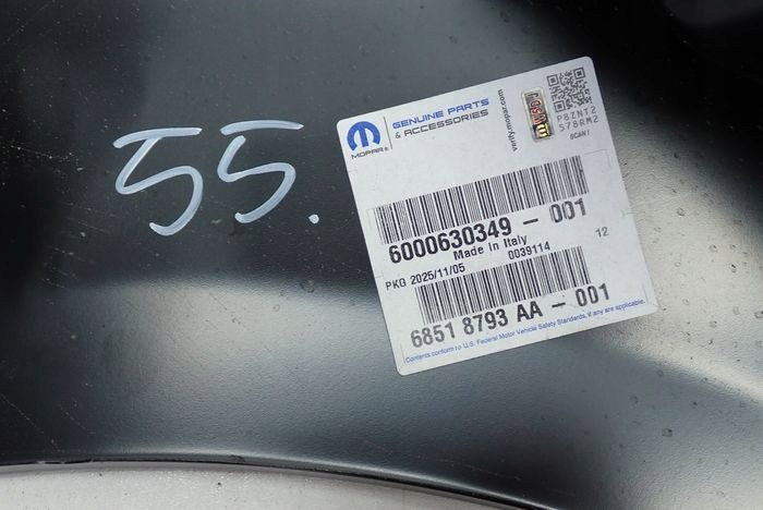FIAT GRANDE PUNTO 05- fender right front front