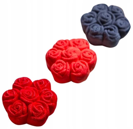 Forma silikonowa Pavoni bukiet róż PX4397 monoporcje