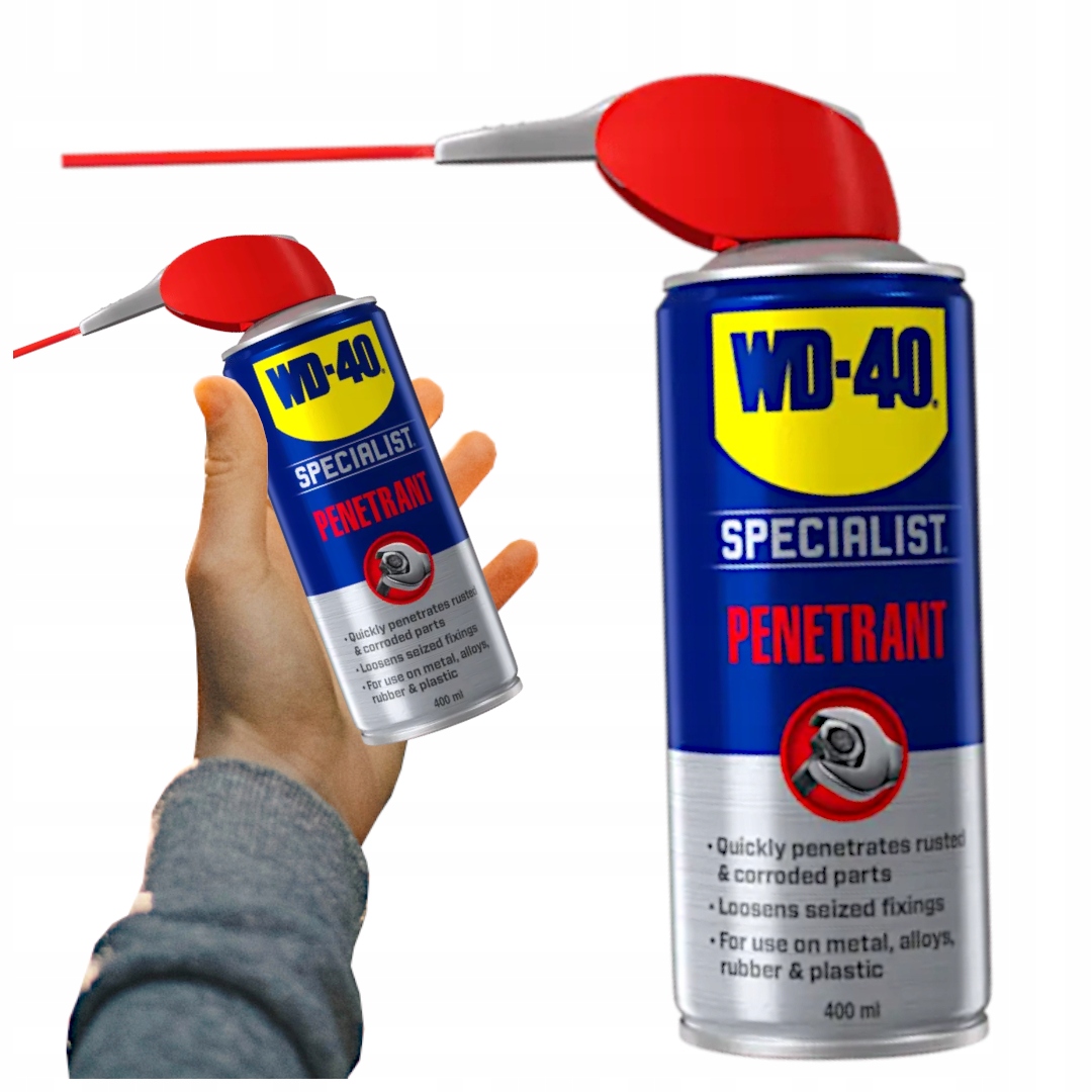 Penetrant Wd 40 400ml Aerozol Odrdzewiacz w Spray. Ochrona przed korozją